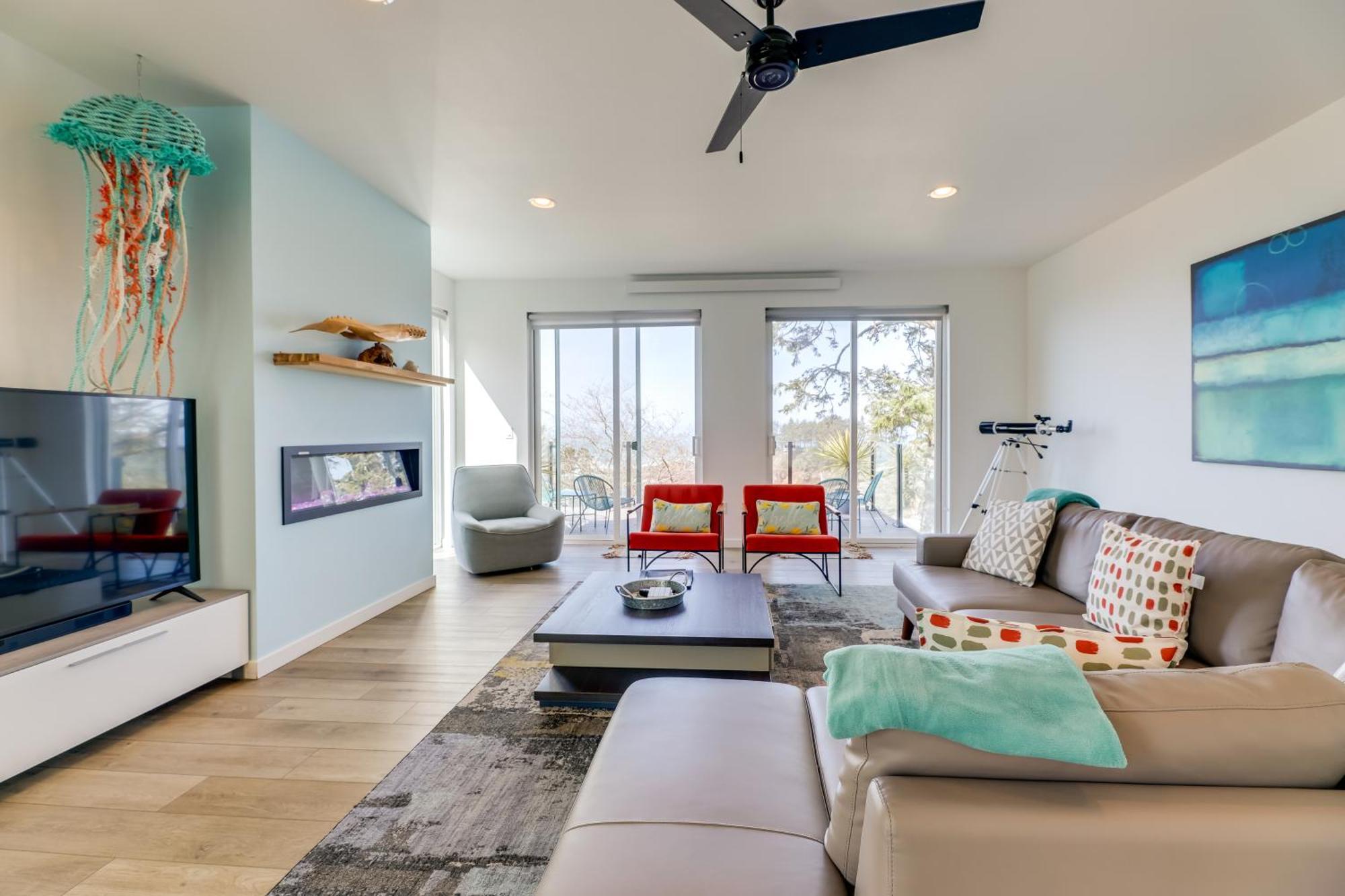 Scenic Depoe Bay Townhome With Deck Less Than 1 Mi To Parks! Buitenkant foto