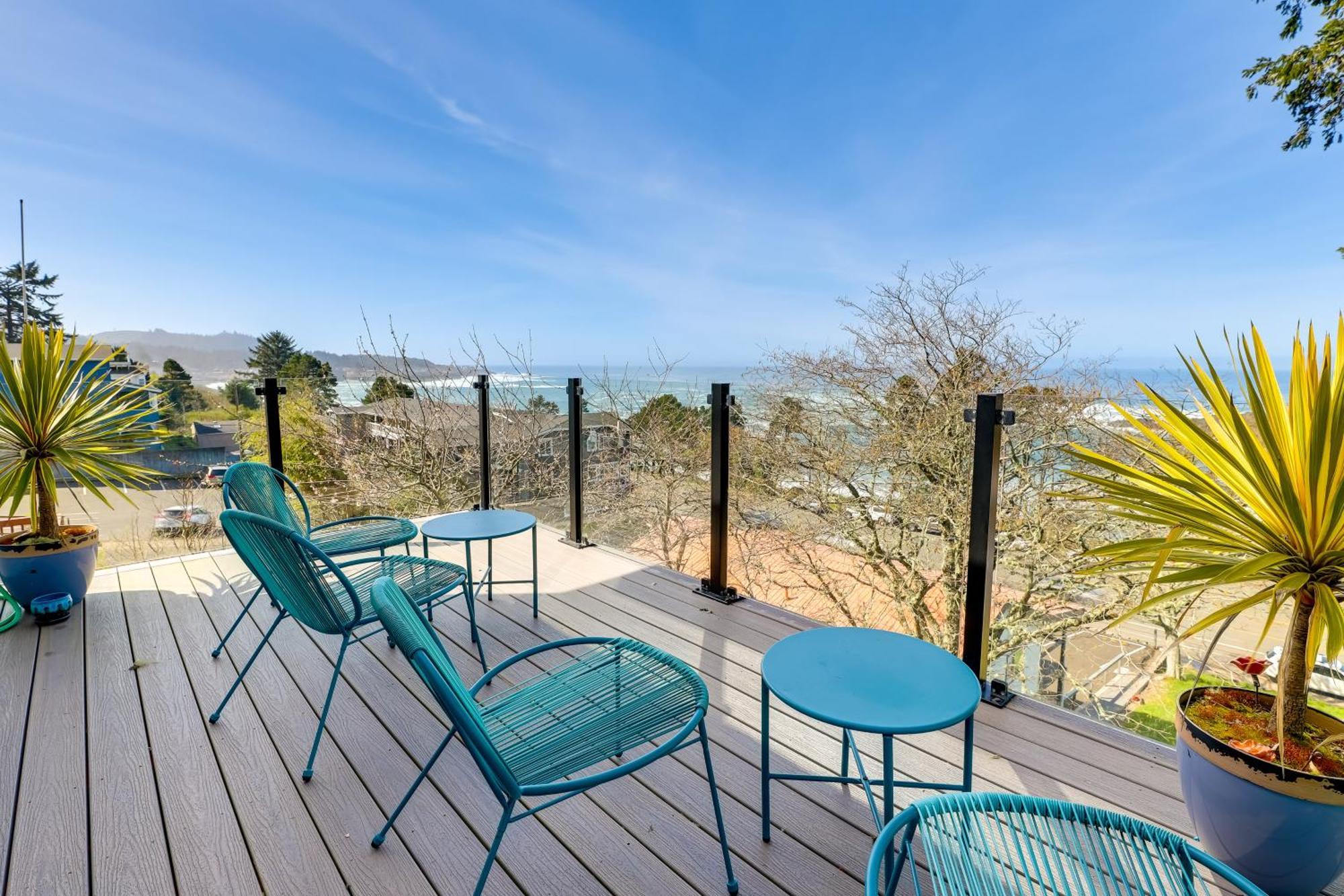 Scenic Depoe Bay Townhome With Deck Less Than 1 Mi To Parks! Buitenkant foto